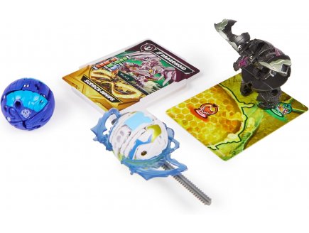 Bakugan Battle League : Starter Pack spécial attaque 3 boules : Nillious Titanium Dragonoid - saison 6 - Spin Master 20142185