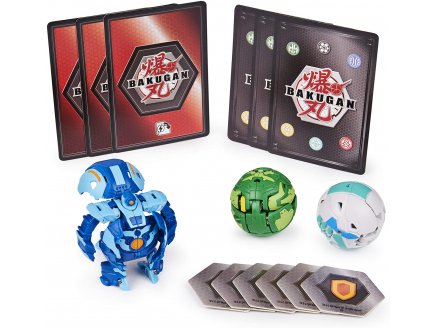 Bakugan battle planet - pack de demarrage aquos goreene : 3 boules - Spin master 20119856