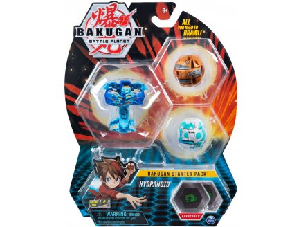 BAKUGAN BATTLE PLANET - PACK DE DEMARRAGE HYDRANOID : 3 BOULES - SPIN MASTER 20118471