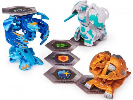Bakugan battle planet - pack de demarrage hydranoid : 3 boules - Spin master 20118471