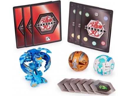 Bakugan battle planet - pack de demarrage hydranoid : 3 boules - Spin master 20118471