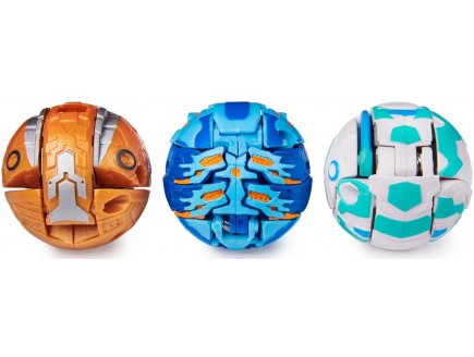Bakugan battle planet - pack de demarrage hydranoid : 3 boules - Spin master 20118471
