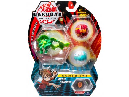 BAKUGAN BATTLE PLANET - PACK DE DEMARRAGE VENTUS GARGANOID : 3 BOULES - SPIN MASTER 20108793