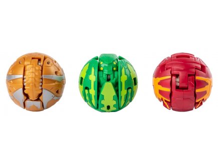 Bakugan battle planet - pack de demarrage ventus krakelios : 3 boules - Spin master 20108794