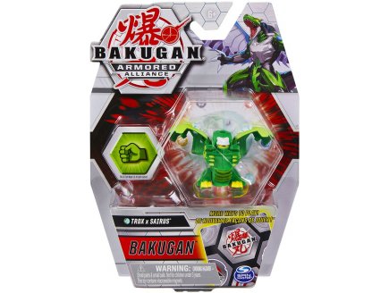 BAKUGAN BATTLE PLANET : TROX x SAIRUS AVEC CARTE - BOULE VERTE - SAISON 2 - SPIN MASTER 20124829