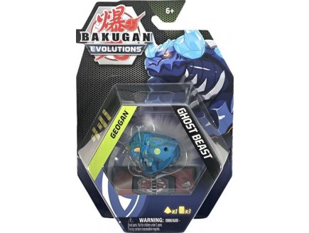 BAKUGAN EVOLUTIONS GEOGAN : GHOST BEAST AVEC CARTE - GEOGAN BLEU - SAISON 4 - SPIN MASTER 20140051