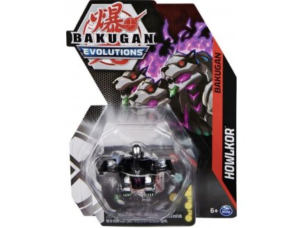 BAKUGAN EVOLUTIONS : HOWLKOR AVEC CARTE - BOULE NOIRE - SAISON 4 - SPIN MASTER 20135596