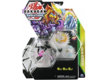 BAKUGAN EVOLUTIONS : PACK DE DEMARRAGE 3 BOULES : EENOCH ULTRA PHAOL NEO PEGATRIX - SAISON 4 - SPIN MASTER 20138099
