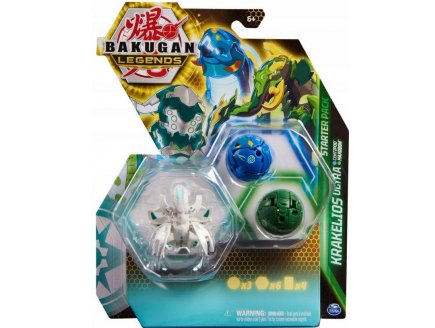 BAKUGAN EVOLUTIONS : PACK DE DEMARRAGE 3 BOULES : KRAKELIOS - CENTIPOD - MAXODON - SAISON 4 - SPIN MASTER 20140289