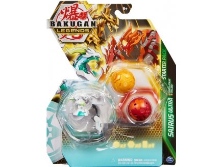 BAKUGAN EVOLUTIONS : PACK DE DEMARRAGE 3 BOULES : SAIRUS AUXILLATAUR CYCLOID - SAISON 4 - SPIN MASTER 20140287