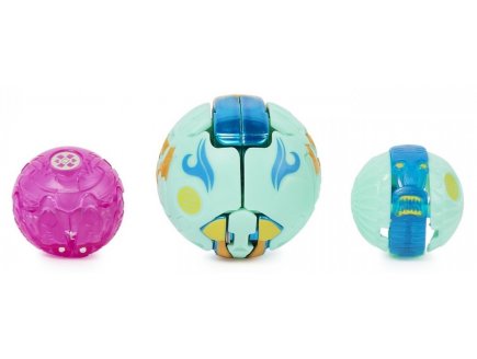 Bakugan evolutions : sectanoid - nano widow - nano sludgem - platinum power up - saison 4 - Spin master 20138082