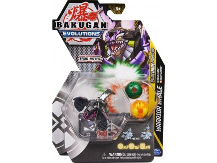 BAKUGAN EVOLUTIONS : WARRIOR WHALE - NANO SLEDGE - NANO FURY - PLATINUM POWER UP - SAISON 4 - SPIN MASTER 20138080