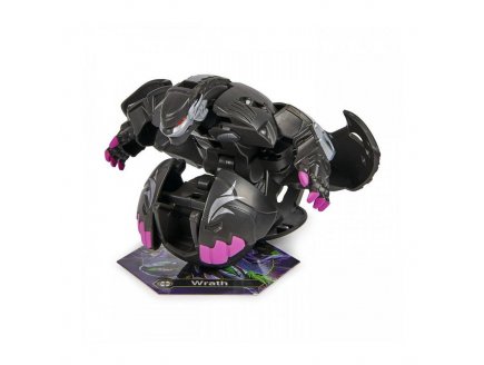 Bakugan evolutions : wrath avec carte - boule noire - saison 4 - Spin master 20138045