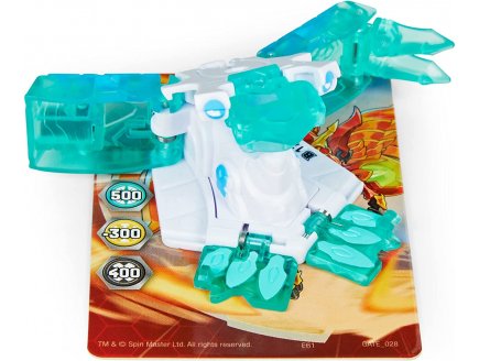 Bakugan geogan rising : amphrog avec carte - geogan noir - saison 3 - Spin master 20136871