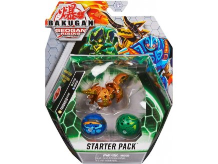 BAKUGAN GEOGAN RISING : PACK DE DEMARRAGE 3 BOULES : TORONOID JETTRA AURATOA - SAISON 3 - SPIN MASTER 20135564