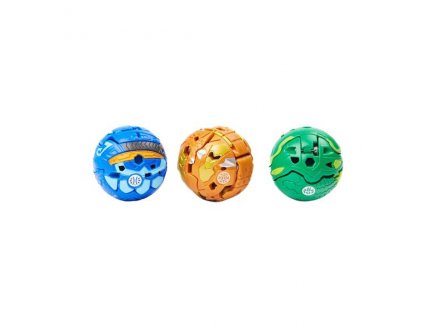 Bakugan geogan rising : pack de demarrage 3 boules : toronoid jettra auratoa - saison 3 - Spin master 20135564