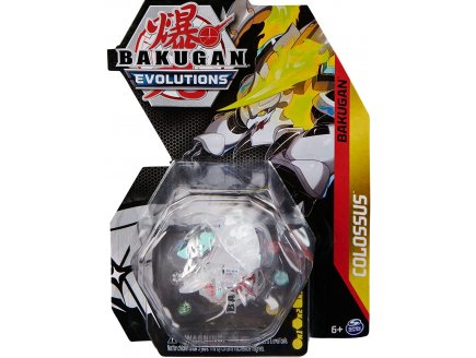 BAKUGAN LEGENDS : COLOSSUS AVEC CARTE - BOULE TRANSPARENTE - SAISON 5 - SPIN MASTER 20136085