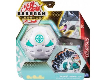 BAKUGAN LEGENDS - PACK DEKA COLOSSUS : 1 GRANDE BOULE JUMBO BLANCHE - SPIN MASTER 20140291