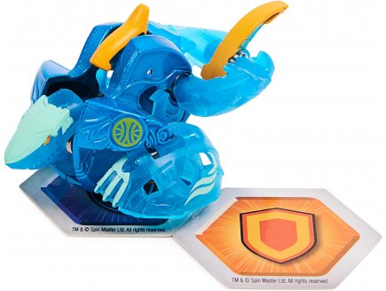 Bakugan legends : sharktar avec carte - boule bleue - platinum series - saison 4 - Spin master 20140217
