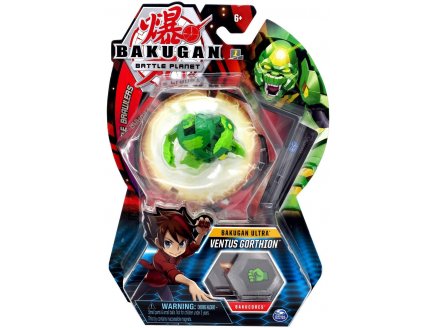 BAKUGAN ULTRA BATTLE PLANET : VENTUS GORTHION AVEC CARTE - BOULE VERTE - SPIN MASTER 20109018