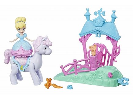 BALADE EN PONEY DE CENDRILLON - LITTLE KINGDOM DISNEY - HASBRO - E0249