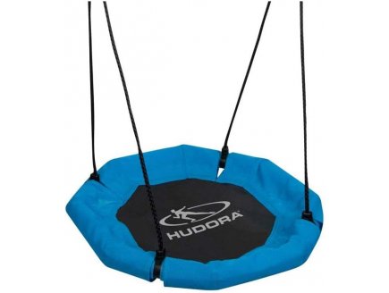 Balançoire Nid d'Oiseau Octagon 70 cm noir / bleu - Agres, accessoire portique - Jeu plein air, extérieur