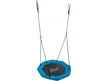 Balançoire Nid d'Oiseau Octagon 90 cm noir / bleu - Agres, accessoire portique - Jeu plein air, extérieur