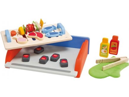Jouet Barbecue Enfants Avec Fumée Réaliste - Set Cuisine Complet Accessoires
