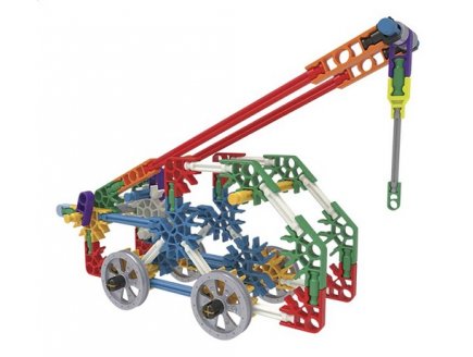 Baril rouge 35 modeles K'nex imagine 522 pieces - 18025 - jeu de construction
