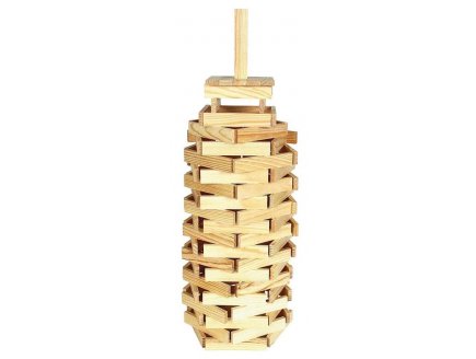 Baril tecap classic 100 planchettes en bois - Jeujura - 8331 - jeu construction