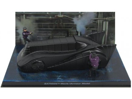 BATMOBILE MOVIE THE BATWING + 2 FIGURINES - DC - VOITURE 1/43 - VEHICULE MINIATURE EN METAL