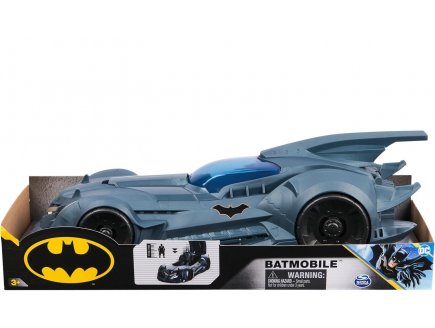 Batmobile noir 40 cm - V�hicule DC Comics - Grande Voiture de Batman - Spin Master