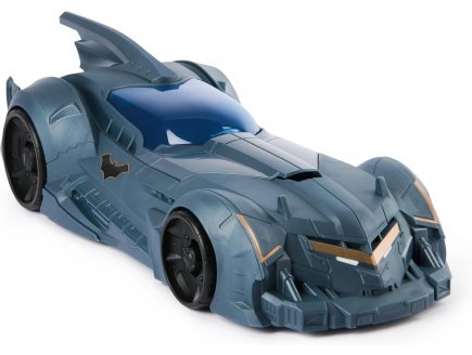 Batmobile noir 40 cm - V�hicule DC Comics - Grande Voiture de Batman - Spin Master