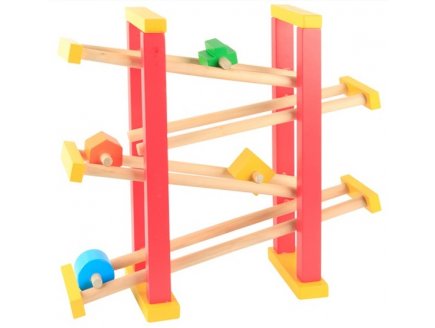 BEEBOO - TOBOGGAN A BILLES EN BOIS - JOUET EN BOIS