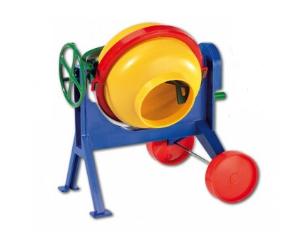 BETONNIERE EN PLASTIQUE 28 CM - LENA - 05003 - JEU DE SABLE
