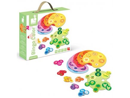 BINGO COLOR JEU DE LOTO 2 EN 1 - JANOD - J02841 - JEU EDUCATIF