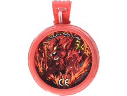Blazing team - yoyo votex stinger - maitre morph : commandeur foudroyeur - lion rouge qui s'illumine - niveau 1