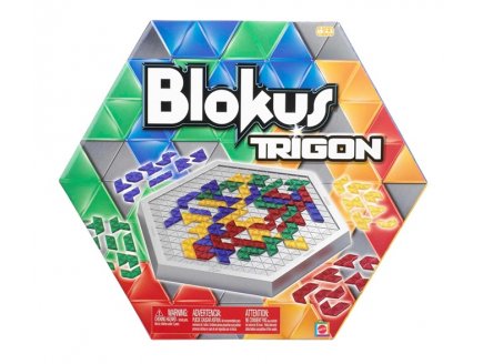 BLOKUS TRIGON - PIECES TRIANGULAIRES - MATTEL GAMES - R1985 - JEU DE SOCIETE STRATEGIE