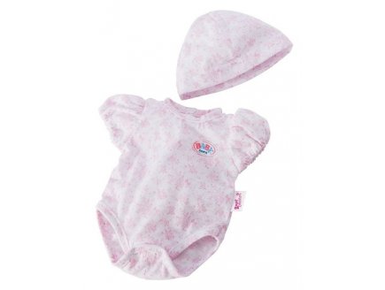 BODY FLEURI ROSE + BONNET POUPON 43 CM BABY BORN - ZAPF CREATION (03)