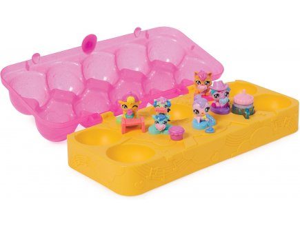 Boite de 10 surprises hatchimals alive carton - pack aventure - spin master