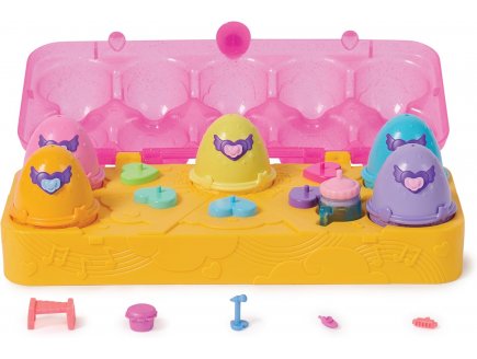 Boite de 10 surprises hatchimals alive carton - pack aventure - spin master