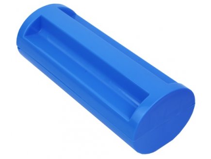 Boite magnetique bleu + 100 pions de loto - ramasse jetons & rangement - cartaloto