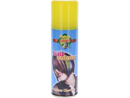 BOMBE COULEUR TEMPORAIRE POUR CHEVEUX - JAUNE 125 ML