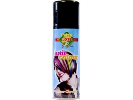 BOMBE COULEUR TEMPORAIRE POUR CHEVEUX NOIR 125 ML