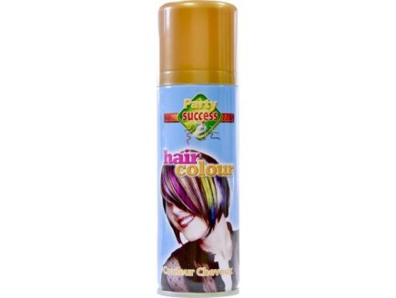 Bombe couleur temporaire pour cheveux or 125 ml