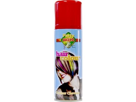 BOMBE COULEUR TEMPORAIRE POUR CHEVEUX ROUGE 125 ML