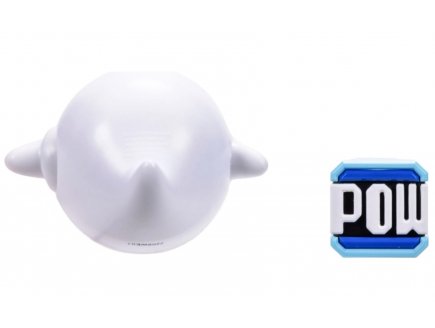 Boo avec Bloc Pow : Figurine Super Mario 6 cm - Figurine Nintendo articul� - Jakks