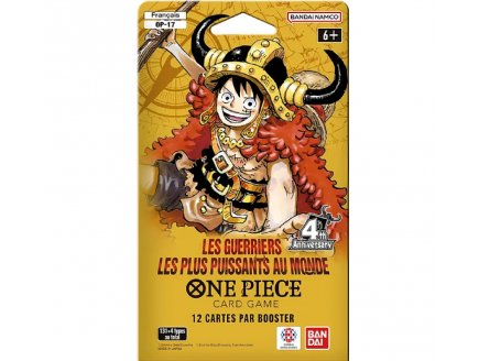 Booster One Piece Card Game : OP-17 - Les Guerriers les Plus Puissants au Monde - Cartes � collectionner Fran�aise