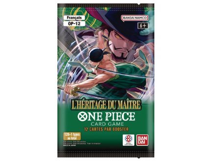 Booster One Piece Card Game : OP12 - L'H�ritage du Ma�tre - Cartes � collectionner Fran�aise 