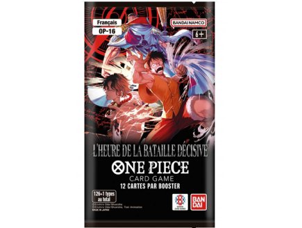 Booster One Piece Card Game : OP16 - L'Heure de la Bataille Décisive - Cartes à collectionner Française